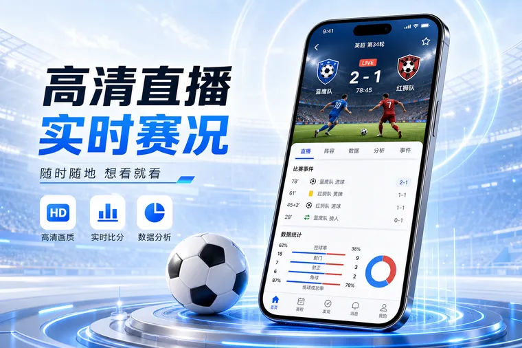 开云 App细节设计，赛程比分更好找 页面展示